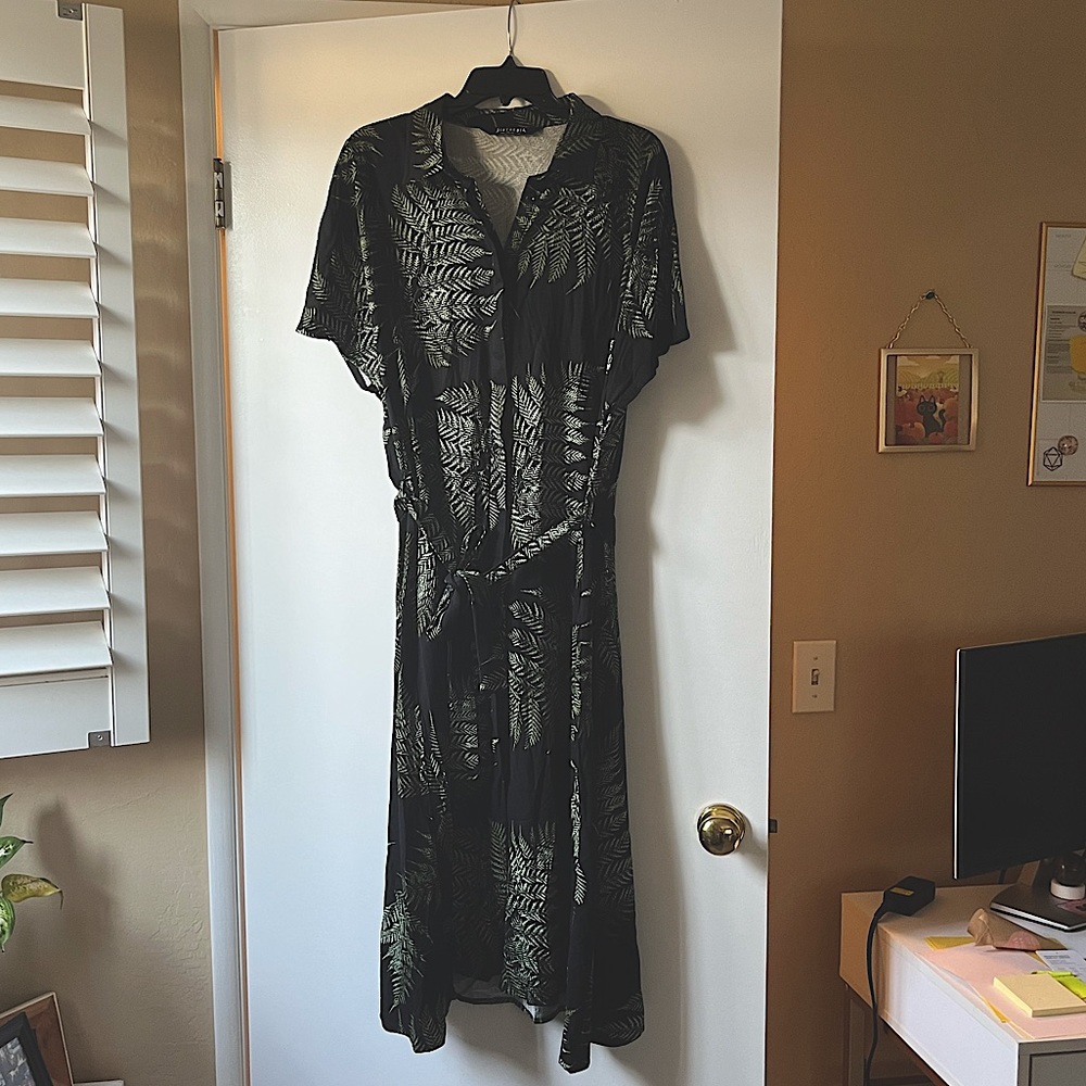 Disturbia Fern Midi Shirt Dress Size 6 NWOT